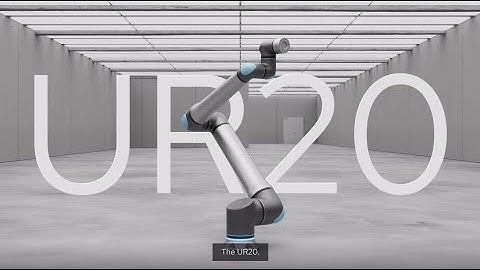 UR20 heavy-payload, long-reach collaborative robot (cobot) from Universal Robots