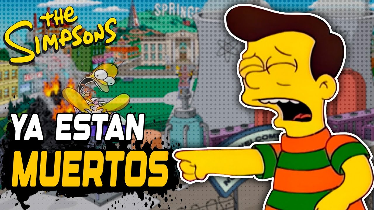 La TRISTE DECADENCIA de los Simpson