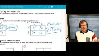 Part 2 PA2 Simplifying Expressions with Distribution Guided Notes
