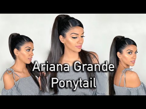 Ariana Grande Style Ponytail - HAIR TUTORIAL | ARIBA PERVAIZ