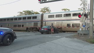 JFRD: No injuries after crash between train and car near Roosevelt Boulevard