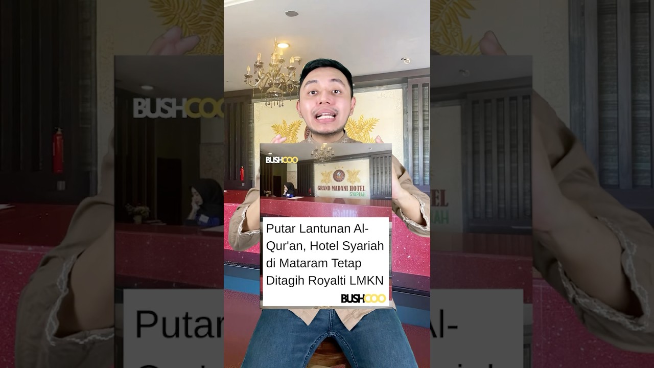 Hotel putar murottal Al-Qur’an tetep kena ROYALTI? 