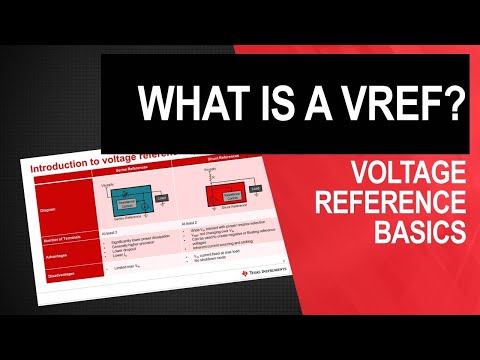 What is a voltage reference?