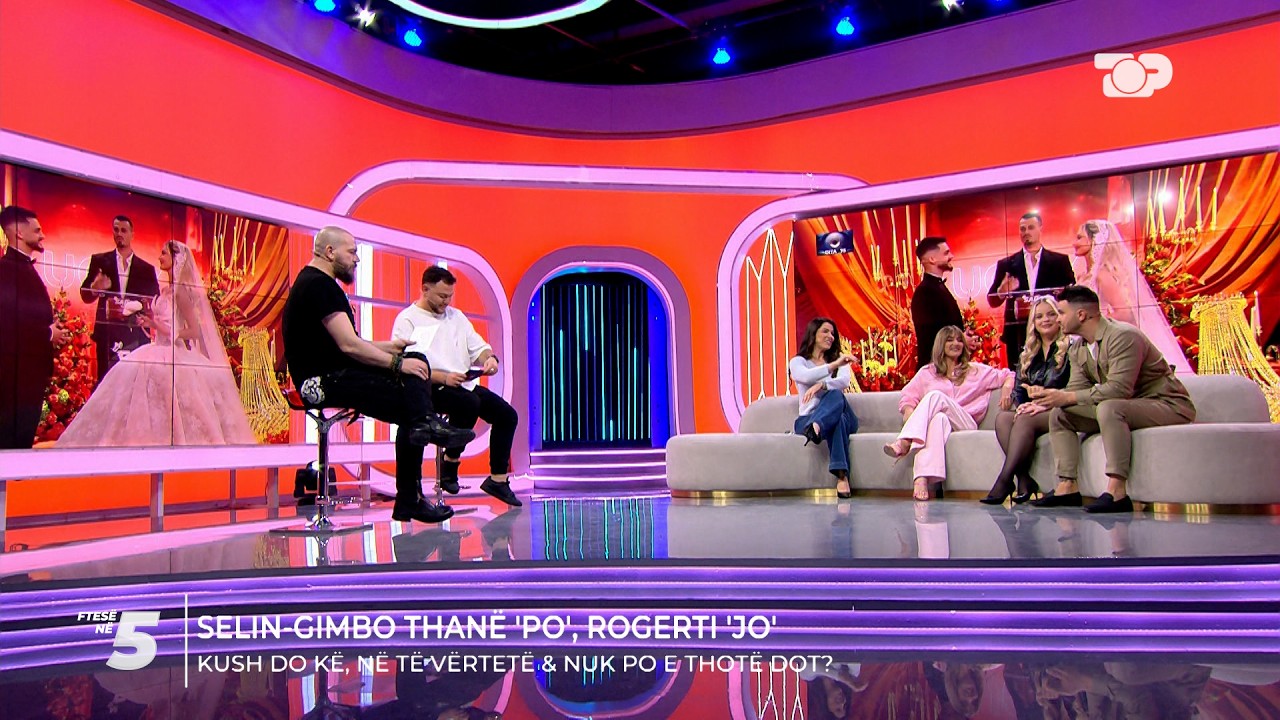 Tërmet në studio! Bieta shkon te divani, Gerti te vendi i Bietës- Ftesë në 5, Pjesa 2