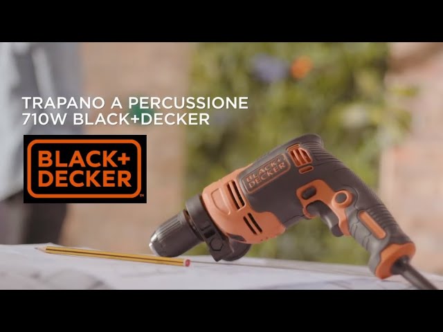 Taladro percutor con cable BLACK&DECKER BEH710-QS