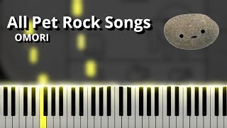 All Pet Rock Songs - OMORI OST (Piano Tutorial) screenshot 4