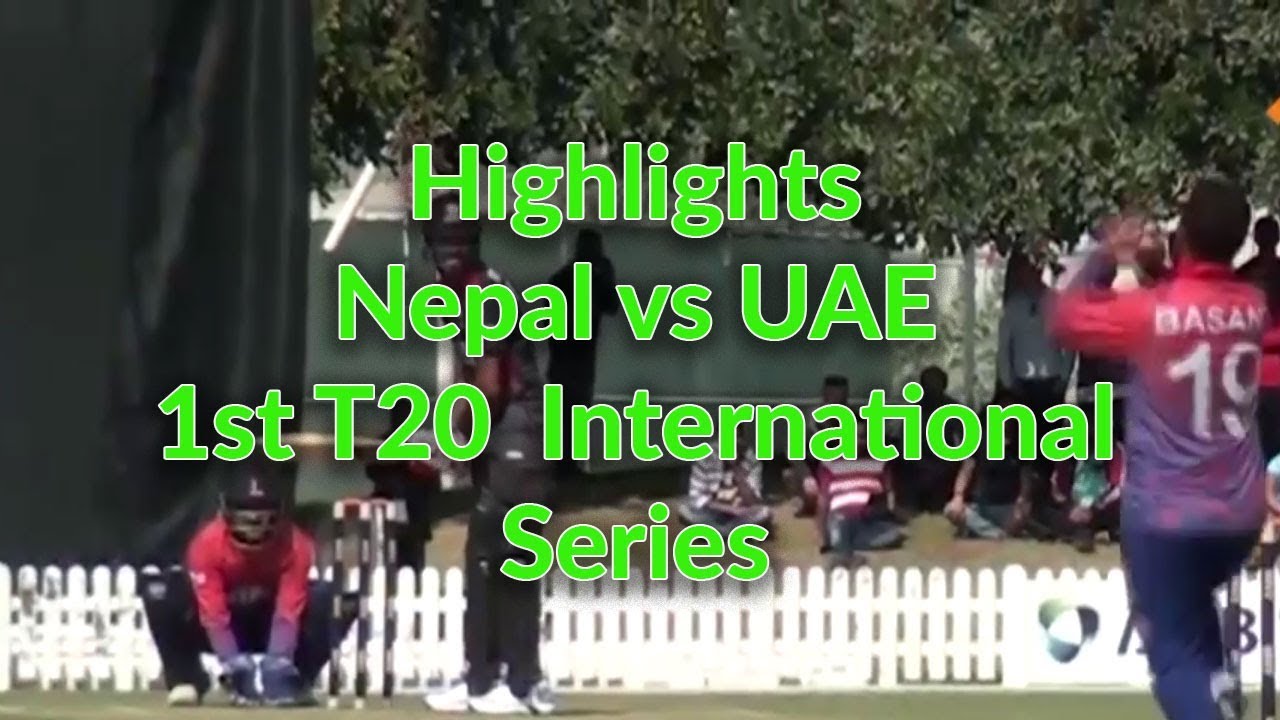 Nepal vs uae t20 scorecard