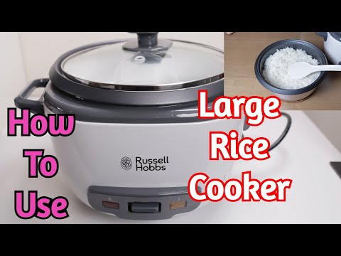Russell Hobbs 27040 Large Rice Cooker How To Use & Review