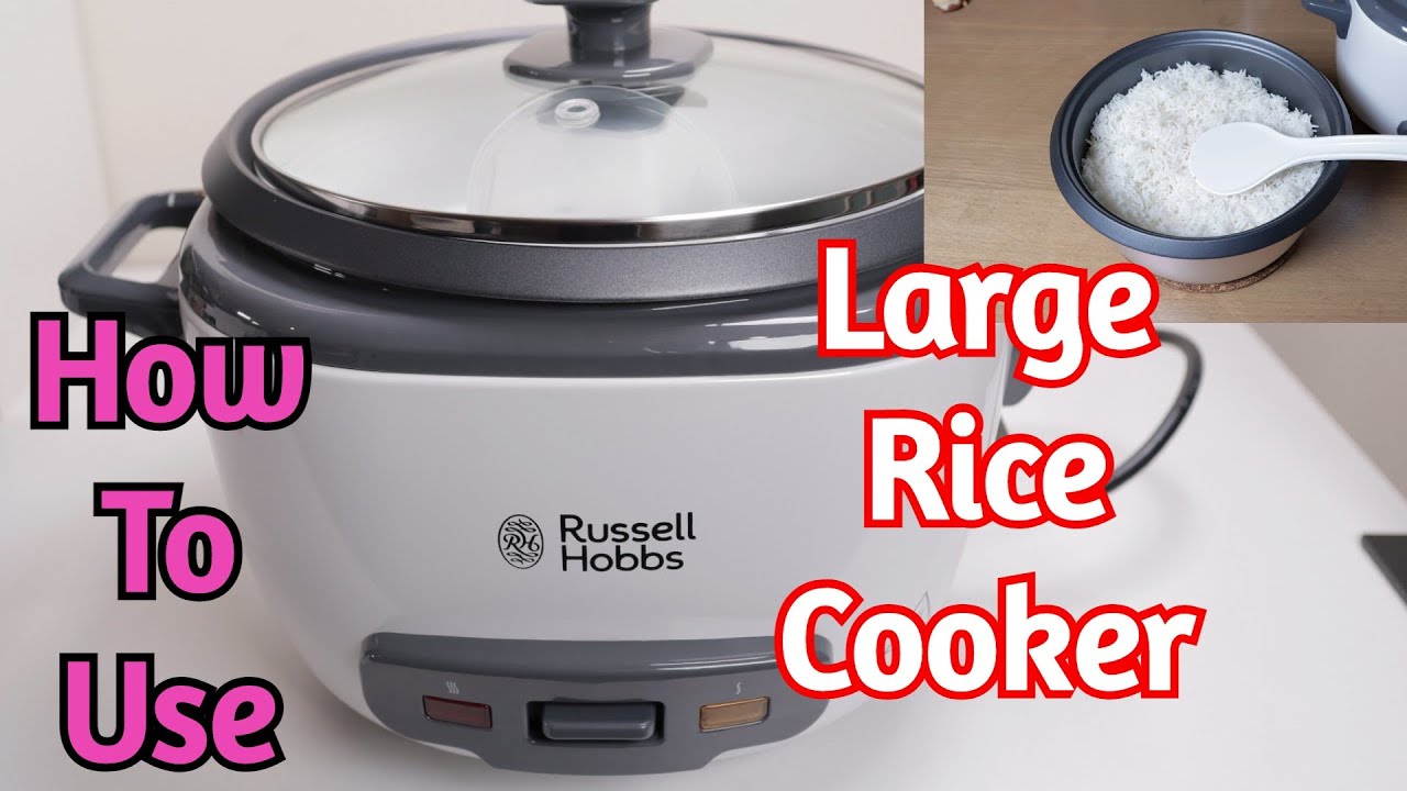 Russell Hobbs UK I Large Rice Cooker on Vimeo