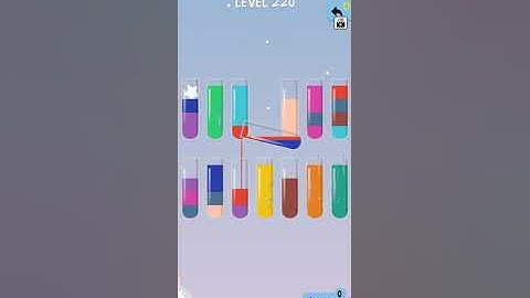 game water color sort level 220  fun brain games | android games free download