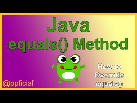 Video: Wat is het nut van de methode van overschrijven is gelijk aan in Java?