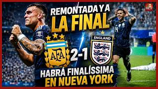 ¡habrá Finalísima! Argentina Remonta A Inglaterra Y Se Medirá A España En La Final Del Mundial