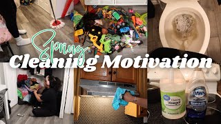 🌷 WHOLE HOUSE SPRING CLEANING MOTIVATION | DEEP CLEANING + LAUNDRY MOTIVATION 2024