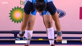 Commonwealth Weightlifting  Glasgow 2014 Day 6 Women's 75kg Weightlifting final