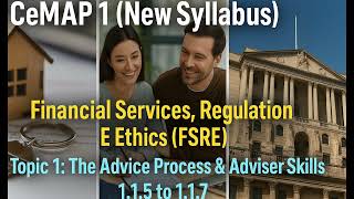 Dive into the CeMAP 1 New Syllabus (FRE2) Advice Process Unveiled! | 1.1.5 to 1.1.7