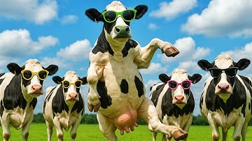 Unstoppable Cow Dance Vibes! Sapi Joget Bikin Dunia Heboh 🌍🔥