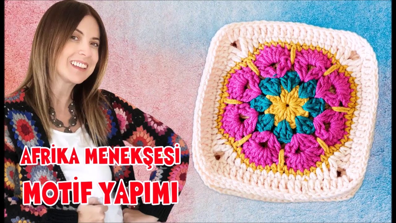 AFRİKA MENEKŞESİ MOTİFİ YAPIMI