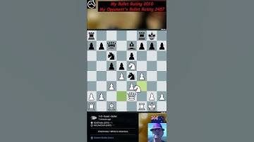 Bullet Chess Game of 25th Century vs A Heffalump