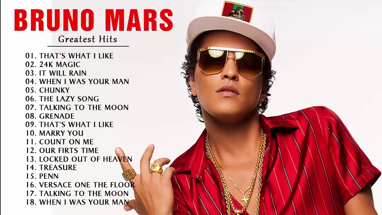 Facilitar ola deuda Bruno Mars GRANDES EXITOS 2018 - Mejores canciones de Bruno Mars 2018 -  YouTube
