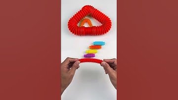 Robot Creating ASMR Crunchy POPs-Sound #satisfyingvideos #relaxing #creative #oddasmr #poptubesound