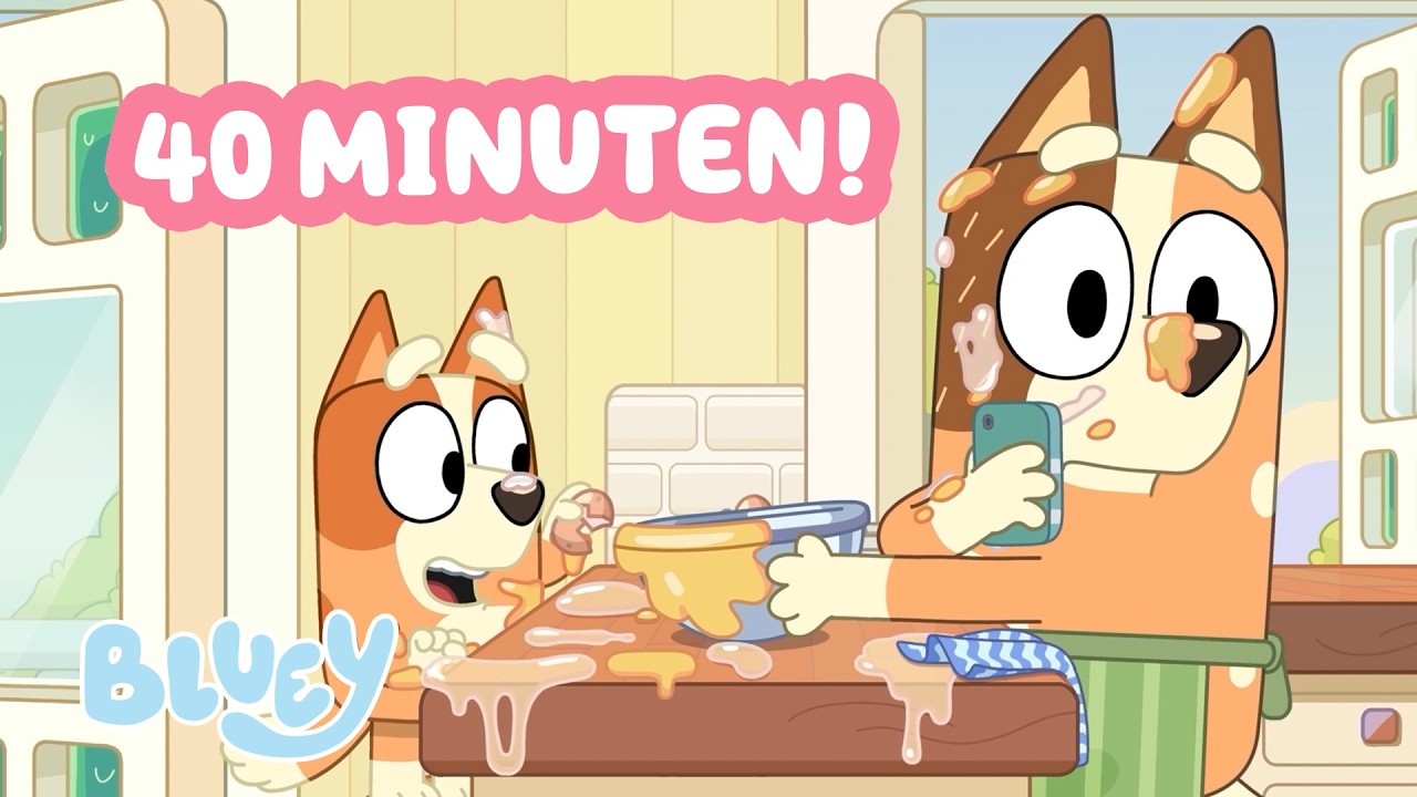🔴LIVE: Bingo sorgt für Chaos in der Küche! 🥚 🧡 | Clip Livestream | Bluey - Deutsch Offizieller Kanal