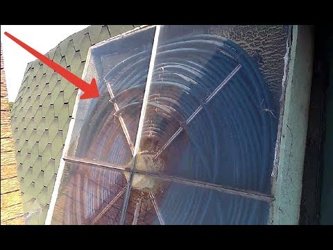 СОЛНЕЧНЫЙ ВОДОНАГРЕВАТЕЛЬ ПРОТОЧНЫЙ МОЯ КОНСТРУКЦИЯ