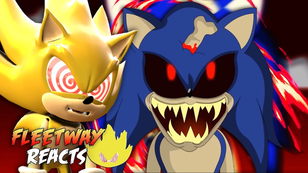 FLEETWAY SUPER SONIC vs SONIC.EXE! (Reaction) 