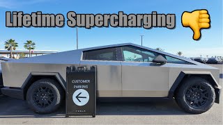 Tesla Lifetime Supercharging With Cybertruck Foundation Series Purchase Is A Bad Deal