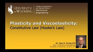 1-5: Constitutive Law (Hooke's Law)