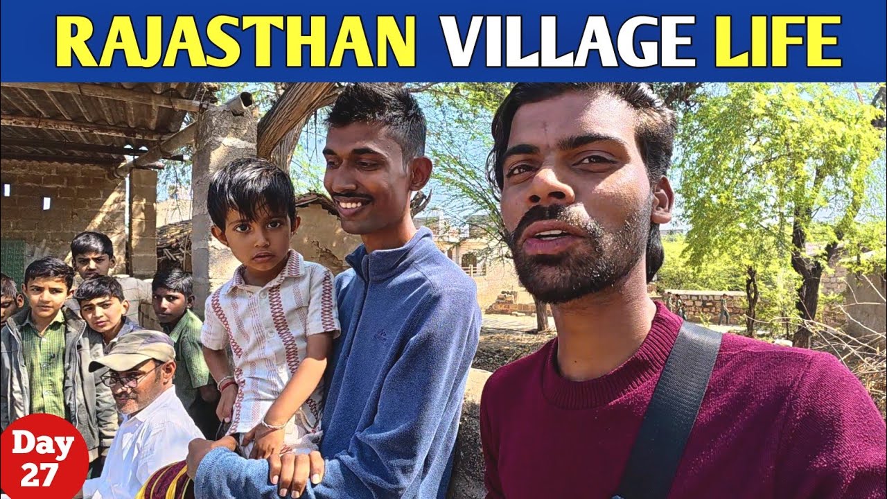 VILLAGE LIFE RAJASTHAN | VILLAGE LIFE | RAJASTHAN TRAVELING VLOG | RAJASTHAN VLOG 