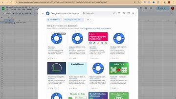 Sử dụng tiện ích miễn phí kéo dữ liệu Facebook, Tiktok sang Google Sheet - Realtime