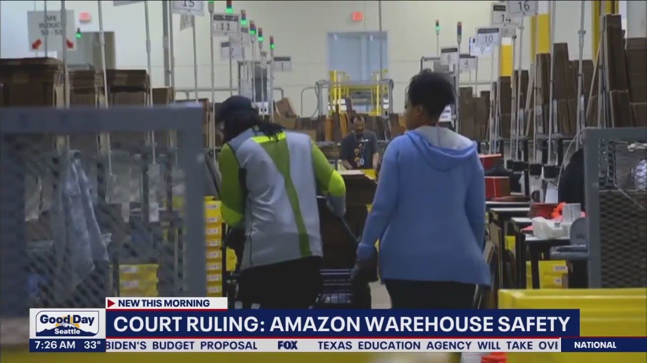 Court ruling Amazon warehouse safety FOX 13 Seattle YouTube