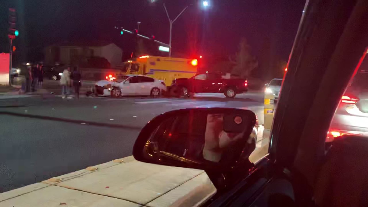 Maryland Parkway and serene car accident YouTube