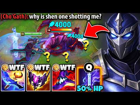 WTF? AP SHEN IS SECRETLY BUSTED WITH THE NEW ON-HIT ITEM (DOUBLE PROC YOUR Q)
