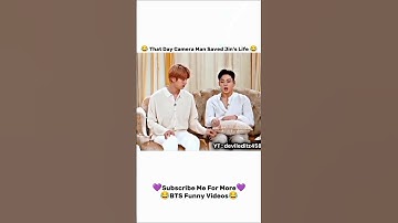 That Day Camera Man Saved Jin