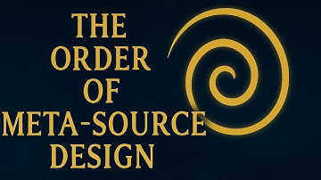 The Order of Meta-Source Design |Architects of Potential, Pattern, and the Infinite Source Blueprint