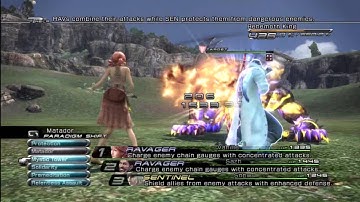 Final Fantasy XIII - How to kill a Behemoth King at low stats