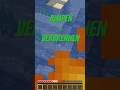 MINECRAFT, aber JUMPEN VERBRENNT mich