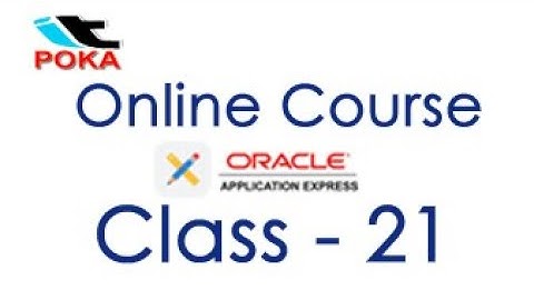 ITPOKA class 21 part1 Master Detail Oracle Apex