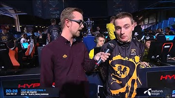 DHW2014 CSGO: Fnatic Devilwalk Game winning boost interview