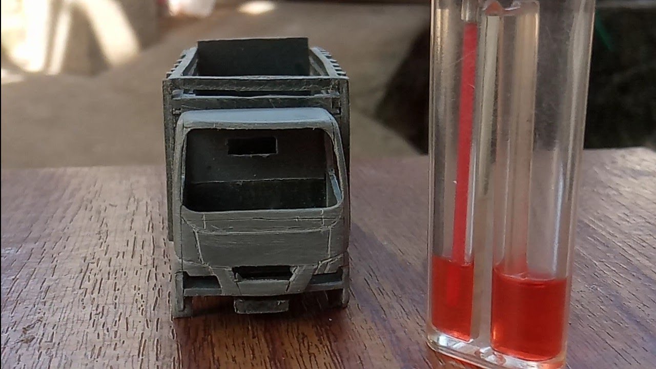 Review miniatur mbois ukuran  kecil miniatur truk  canter  