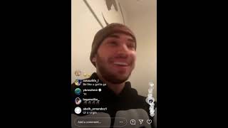 Adin kicks 2 treeshes out his house! (Full Ig Live)