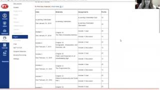 Celebrity Navigating through Your Canvas Course Profile