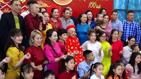 Mừng Đại Thọ Cụ Nguyễn Thị Lan 100 Tuổi I Xuân Giáp Thìn 2024