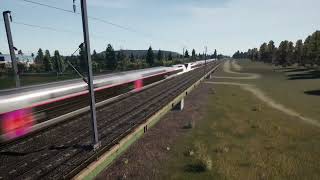 TGV at 320 kmh￼