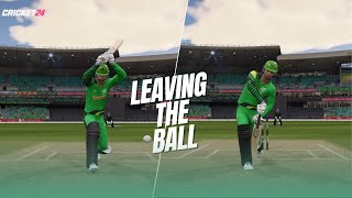 Cricket 24 Tutorial : Leaving The Ball (Pro Ctrl)