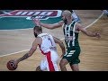 Παναθηναϊκός - Ολυμπιακός 93 - 80 6η Αγωνιστική Euroleague (highlights)