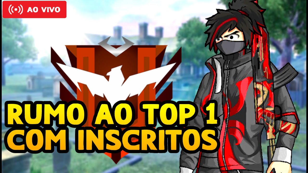 🔴 FREE FIRE - AO VIVO 🔴X1 DOS CRIAS COM INSCRITOS💥 AO VIVO 🔴 