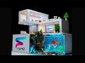 Fantastic modern house build an mini house model  goldfish aquarium   construction diy