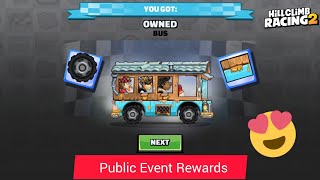 Got Legendary Bus Paint 😍😎 - Hill Climb Racing 2